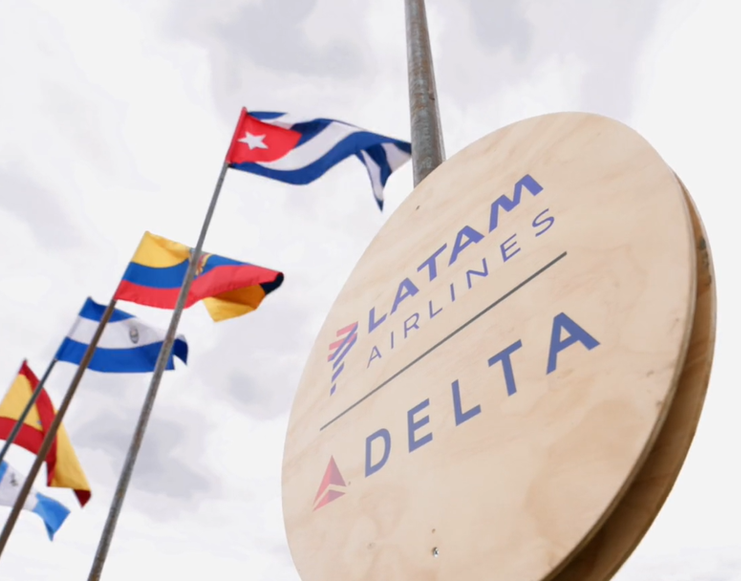 Logo LATAM y DELTA